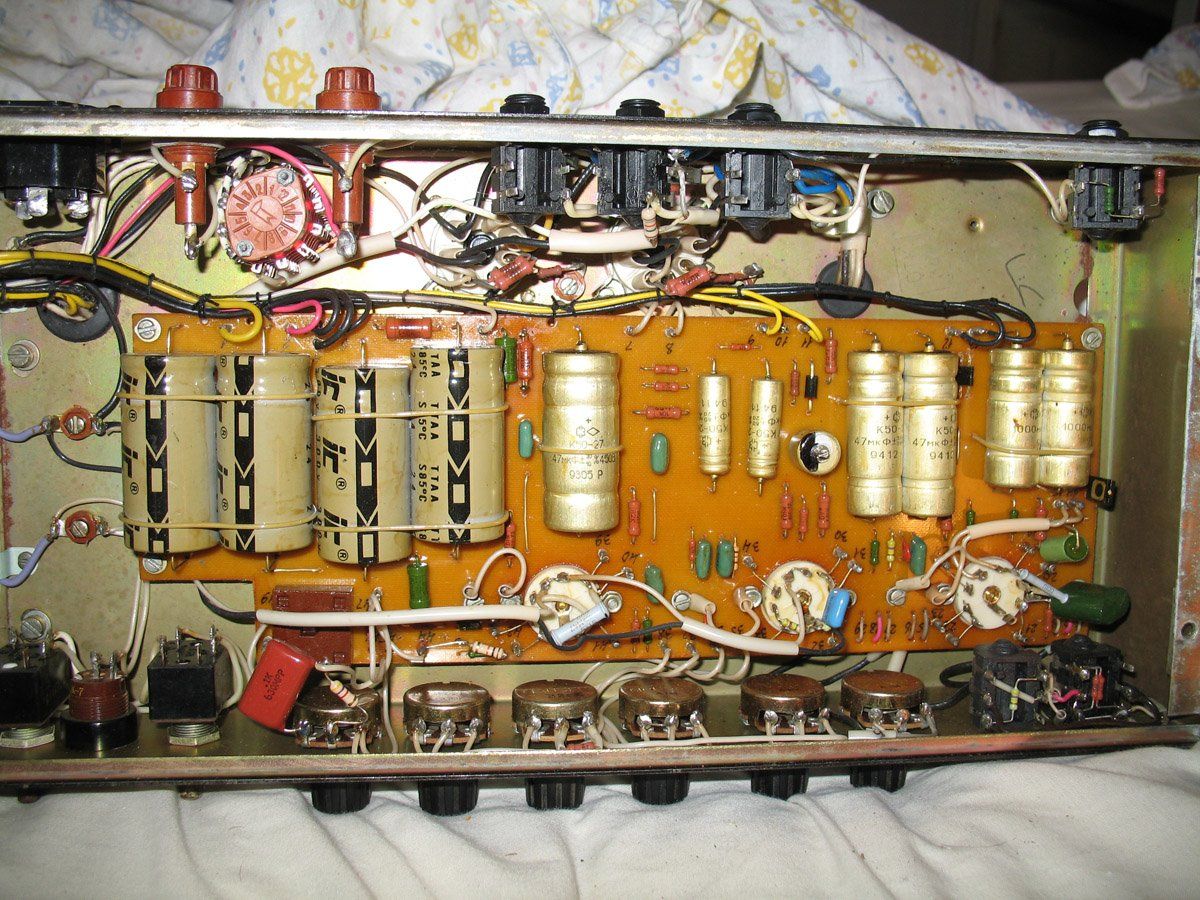 Midget electric motor capacitors