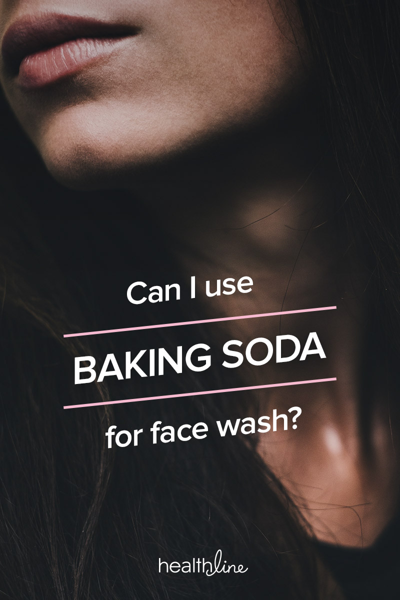 Baking soda facial scrub