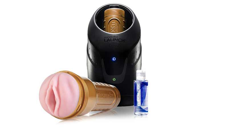 best of Lubed mouth fleshlight boner stroking