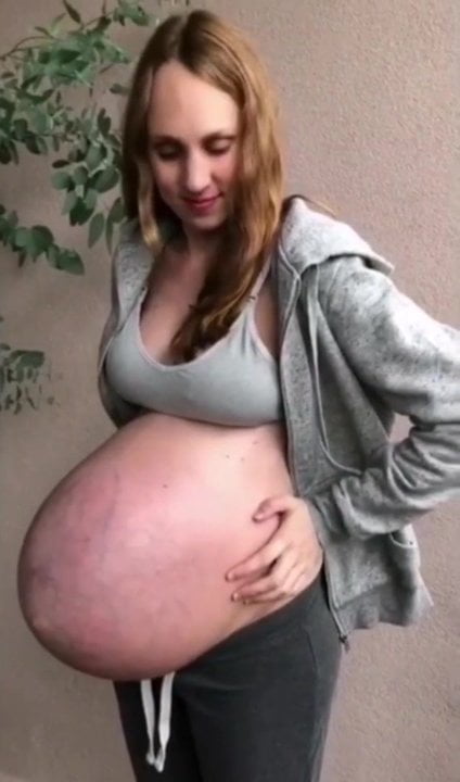 best of About pregnant belly talking girl