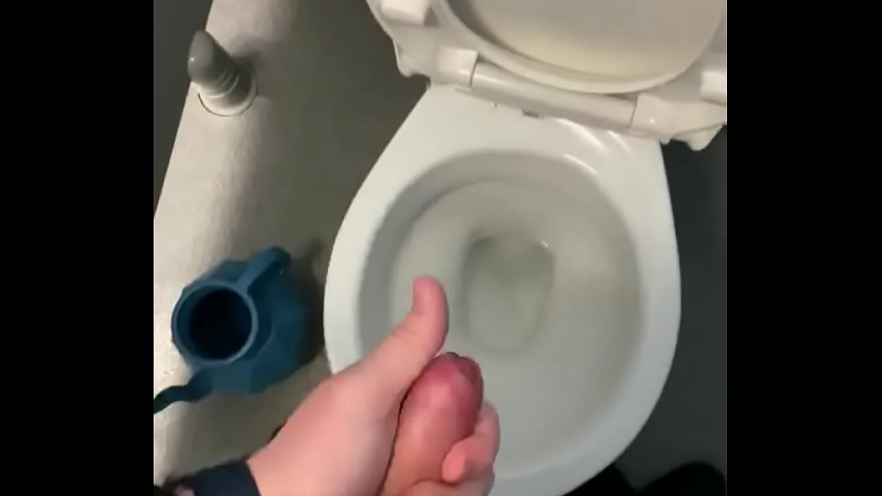 best of Just wanked toilet quickly public