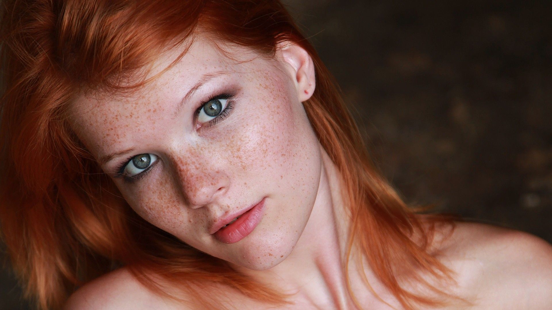Bumble B. reccomend blond freckled face model porn