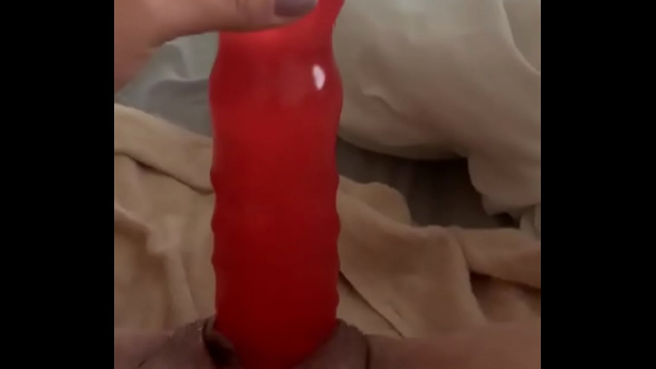 Inch dildo open pussy