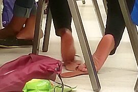 Becky class candid feet