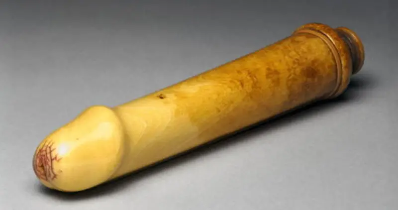 Stoneage prehistoric dildo found sweden