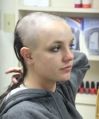 Brittney spears shaved head