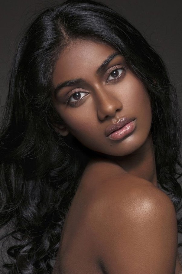 Dark skin indian teen years