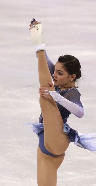 Free figure skating upskirt