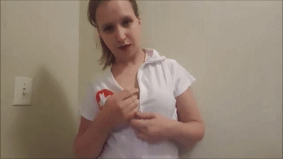 Nurse kinky cherry takes sperm